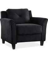 Lifestyle Solutions Arm Chair, 35.4&quot; W X 32.0&quot; D X 32.7&quot; H, Black - $221.96