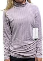 NWT Athleta Flurry Endeavo Shag Turtleneck Top Long Sleeve Shirt Purple XL - $24.65