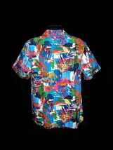 Robert Graham Himalayas  Short Sleeve Colorful Classic Fit Shirt Size Large New image 2