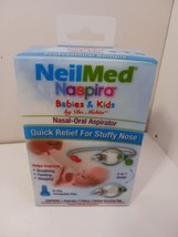 NeilMed Naspira Babies &amp; Kids By Dr. Mehta Nasal - Oral Aspirator Kit Br... - £7.73 GBP