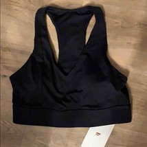 NEW FABLETICS black sports bra (medium) - £38.93 GBP