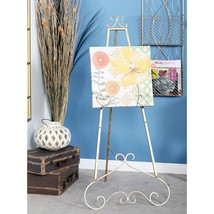 Gold Metal Traditional Easel 48 X 23 24 Iron - $53.45