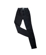 Good American Jeans Good Waist  2/26 Skinny Black Wash EXCELLENT CONDITION  - £27.69 GBP