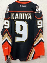 Reebok Premier Nhl Jersey Anaheim Ducks Paul Kariya Black Size Large - £67.58 GBP