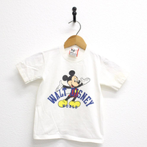 Vintage Kid&#39;s Walt Disney World Mickey Mouse T Shirt Small - £24.97 GBP