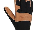 Carhartt A659S BLKBLY L Men&#39;s High-Dexterity Gloves, Black Barley, Large... - $54.88