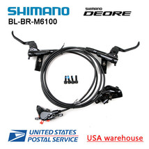 SHIMANO DEORE BR-BL-M6100 Bike MTB Hydraulic Disc Brake Set F&amp;R 800/1450... - £98.82 GBP