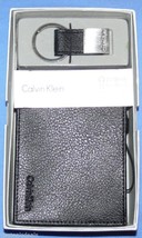 Calvin Klein Bifold Wallet Leather Passcase w/ key fob - $29.99
