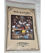 Putnam Pattern Company Birds of a Feather 13 Birds UNCUT VINTAGE - $167.95 MXN