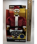 The Simpsons Homer Simpson Talking Santa 2004 Santa Stuck In Chimney - €28,82 EUR