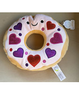 Animal Adventure Plush VALENTINES DAY New Stuffed Donut With Hearts Squi... - £18.06 GBP