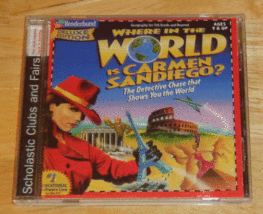 Where in the World is Carmen Sandiego Deluxe, PC Mac CD Educational Game 1999 - £7.43 GBP