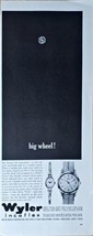 Wyler Incaflex Watches Big wheel-1961 Vintage Print Ad - €8,78 EUR