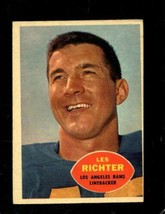 1960 Topps #68 Les Richter Vgex La Rams *X97987 - £1.53 GBP
