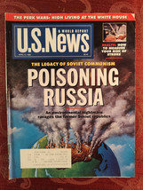 U S NEWS World Report Magazine April 13 1992 Poisoning Russia Environment - £11.27 GBP