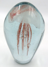 SPI Home Art Glass Jellyfish 5.5 Inch Glow in the Dark Paper Weight - $147.53 MXN