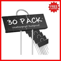 30 Metal Plant Labels - Reusable &amp; Weatherproof with 10.6&#39;&#39; Height for G... - $848.67 MXN