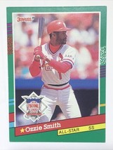 Ozzie Smith 1991 Donruss #436 St. Louis Cardinals MLB Baseball Card - £0.95 GBP