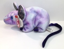 TY Beanie Babies LILAC Purple ZODIAC RAT Astrology vintage 2000  ❤️ - £6.38 GBP