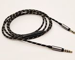 Audio nylon Cable with Mic For Panasonic RP-HD605N HD505B HD500B HD600N ... - $15.99