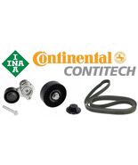 ContiTech Belt 6PK1990 w/INA OE Tensioner 11288624196 + Pulley 112875358... - $148.48