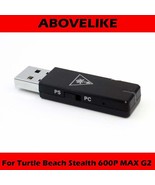 Wireless USB DonglePC&amp;PS Stealth600P-MAX-TX For Turtle Beach Stealth 600... - £19.46 GBP