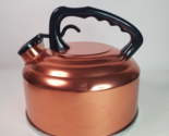 MIRRO Stovetop Kettle Whistler Tea Hot Water Coffee Copper Color Vintage... - $17.77