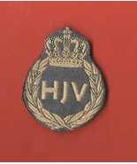 VINTAGE HJV KINGS CROWN MILITARY PATCH - £3.32 GBP