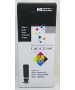NEW SEALED Genuine HP C3105A BLACK Toner Bottle Cartridge Color Laserjet  - £9.66 GBP