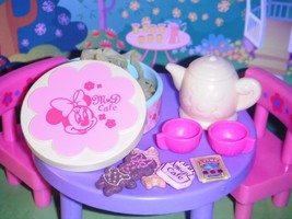 Rement Minnie &amp; Daisy Cafe Tea Canister fits Barbie Dollhouses Cookies Tea Set - £17.30 GBP