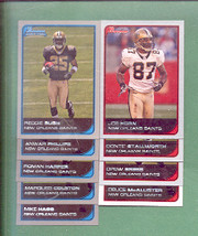 2006 Bowman New Orleans Saints Football Set - £6.26 GBP