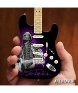JIMI HENDRIX -&quot;Tribute&quot; Fender Strat 1:4 Scale Replica Guitar ~Axe Heaven~ - £26.17 GBP