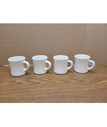 Vintage Victor 4 Cups Ceramic Coffee Mug Heavy Diner Restaurant Ware Off... - $56.95