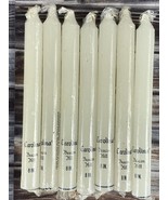 Vintage Carolina Beacon Hill 8&quot; Taper Candles - Lot of 7 - Rare! - £15.49 GBP