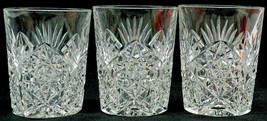 3 Antique TUTHILL Juice Tumblers / Glasses ABP American Brilliant Period... - £103.53 GBP