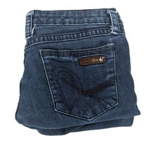 Womens 30x31 Jeans Ultra Low Rise Denim Actual 34x28 Wrangler Rock 47 - £17.51 GBP