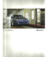 2008 Subaru IMPREZA 2.5i brochure catalog US OUTBACK SPORT - $6.00