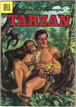 Tarzan Comic Book #75, Dell Comics 1955 VERY GOOD+ - £11.58 GBP