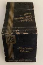 Vintage Universal Matchbook Madison Blane Epicureans Meet Advertising Cover - $19.01