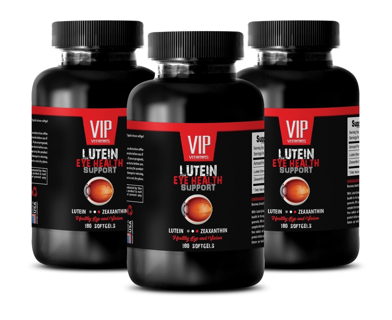 antioxidant vitamins - LUTEIN EYE SUPPORT 3B - wellness formula herbal - $50.45