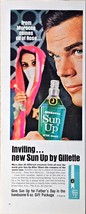 Gillette Sun up 1960&#39;s from morocco fathers day handsome-1964 Vintage Pr... - $200.86 MXN