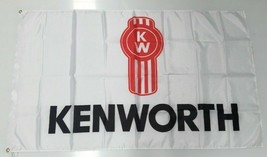 Kenworth Truck Style 3 Banner Flag - Emblem Bullbar Bonnet Semi Trailer Man Cave - £12.63 GBP