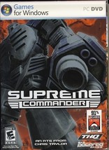 Supreme Commander (PC) New &amp; Sealed - $20.00