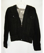 Diesel Hooded Black Denim Jacket NWOT - $75.00