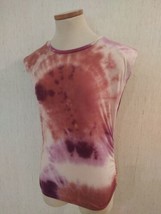 NWT Como Blu Tie Dye Top Misses size S-M 6-8 Free US Shipping - £5.55 GBP