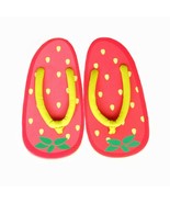 Yummy Strawberry Womens Flip Flops - £11.18 GBP