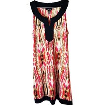 Style &amp; Co. Geometric Print Sleeveless Shift Dress - £11.49 GBP