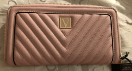 Victoria&#39;s Secret The Victoria Wallet Pink - £31.65 GBP