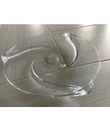 Crystal Large Center Piece Bowl From France - £27.07 GBP