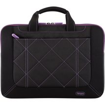Targus Pulse Shockproof, Weather-Resistant Slipcase for 16-Inch Laptop, Black/Pu - £41.66 GBP